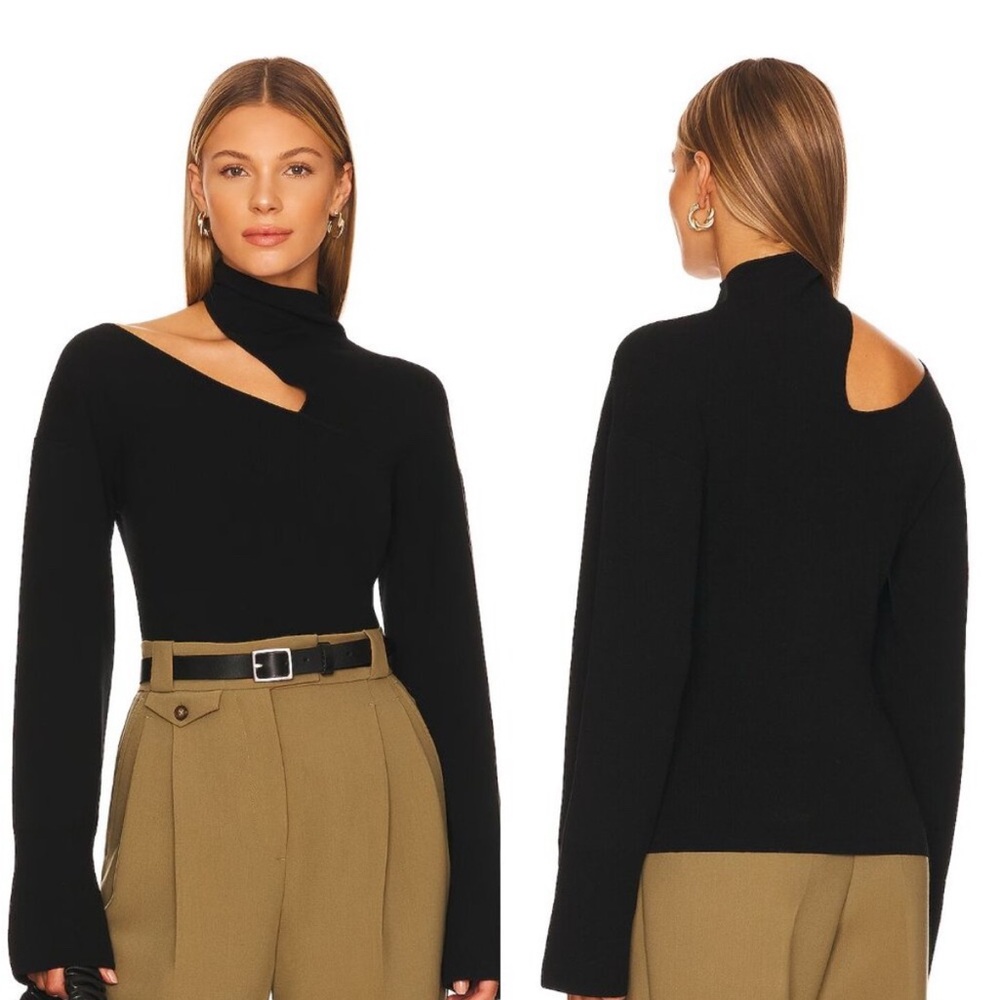 ALC Edith Black Cutout Sweater - NWT!